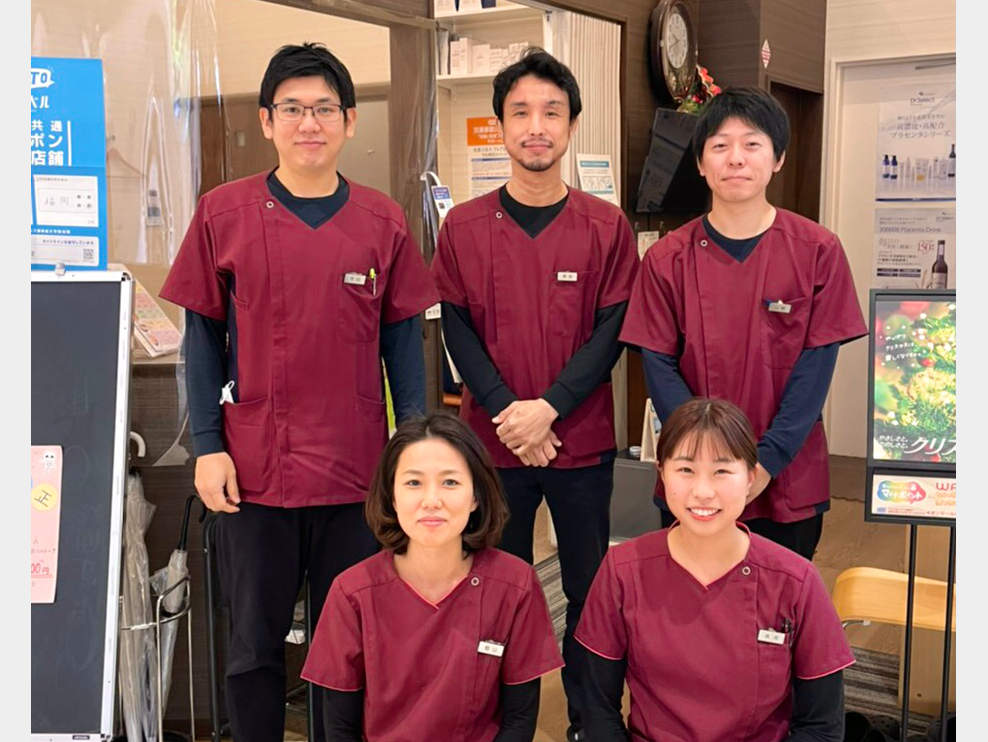 福岡市西区 九大学研都市駅 くつろぎはり灸整骨院 イオンモール福岡伊都店 ギャラリー2