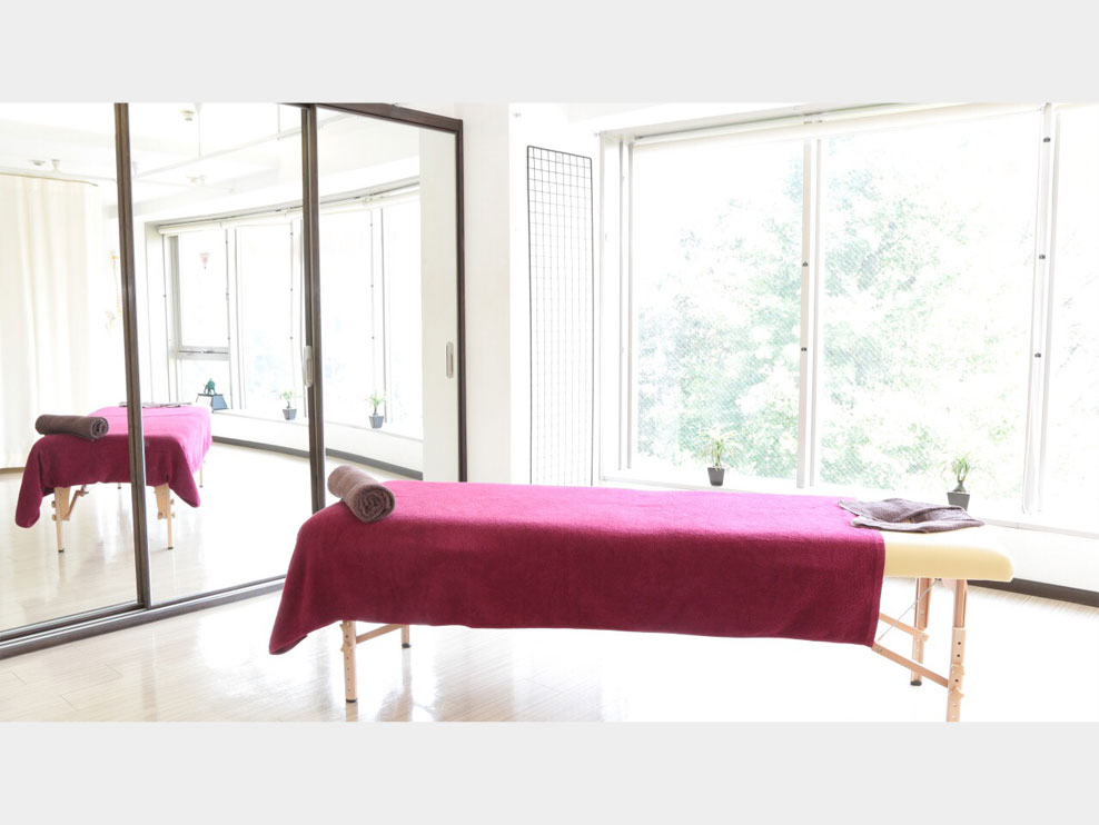 健幸整骨院の施術室