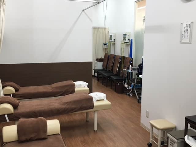 げんき堂整骨院ヤオコー前橋関根の施術スペース